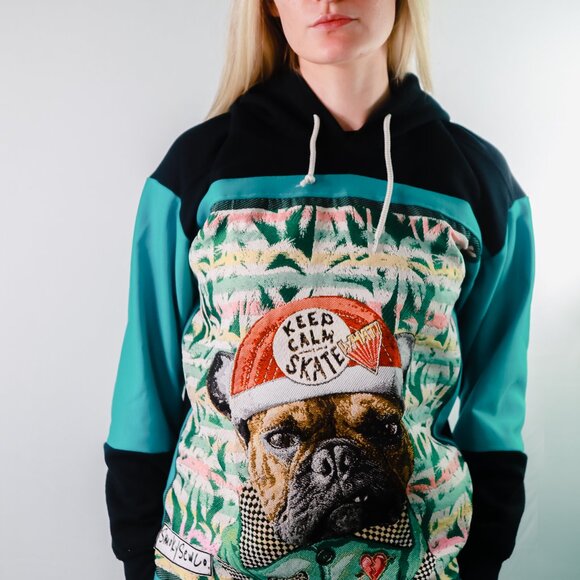 Custom Skater Dog Hoddie - Picture 3 of 6